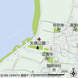 滋賀県草津市矢橋町2091周辺の地図