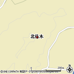 島根県邑智郡川本町北佐木周辺の地図