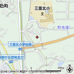 三重県四日市市山之一色町2513周辺の地図