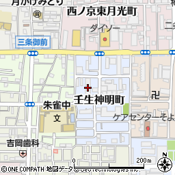 ジ・アーバネックス京都二条周辺の地図