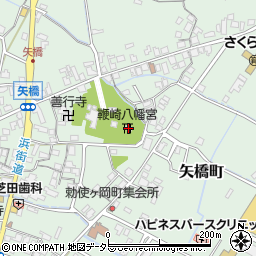 滋賀県草津市矢橋町1462周辺の地図