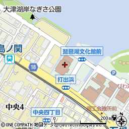滋賀県警察本部大津少年サポートセンター周辺の地図