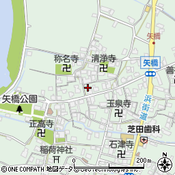 滋賀県草津市矢橋町1398周辺の地図