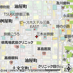 京都府京都市中京区朝倉町545周辺の地図
