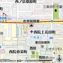 右京納税協会（公益社団法人）周辺の地図