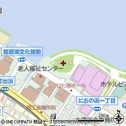 滋賀県大津市打出浜15-4周辺の地図
