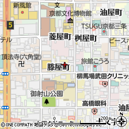京都みやこ（社会保険労務士法人）周辺の地図