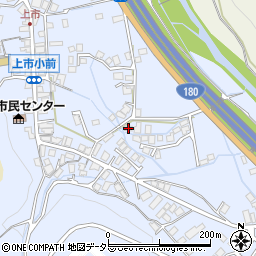 岡山県新見市上市119-6周辺の地図