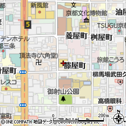 京都八百一周辺の地図
