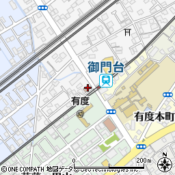 清水御門台郵便局 ＡＴＭ周辺の地図