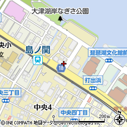 世界救世教　いづのめ教団・大津浄霊センター周辺の地図