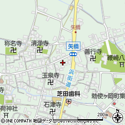 滋賀県草津市矢橋町1420周辺の地図
