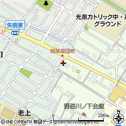 滋賀県草津市野路町462周辺の地図