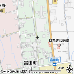 兵庫県西脇市富田町24周辺の地図