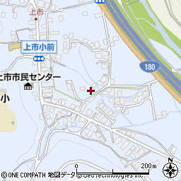 岡山県新見市上市298-4周辺の地図