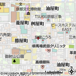 京都府京都市中京区道祐町149周辺の地図