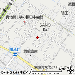 滋賀県済生会訪問看護ステーション周辺の地図