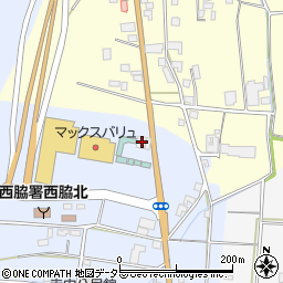 兵庫県西脇市寺内492周辺の地図