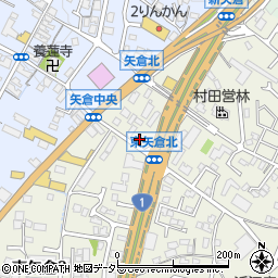 レイモンド東矢倉保育園周辺の地図