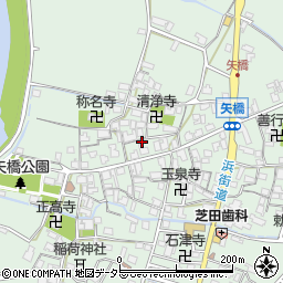 滋賀県草津市矢橋町1399周辺の地図