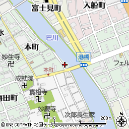 西宮会館周辺の地図