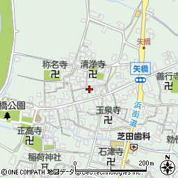 滋賀県草津市矢橋町1403周辺の地図