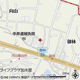 愛知県東海市加木屋町御林49-2周辺の地図