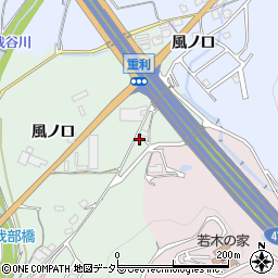 京都府亀岡市曽我部町重利風ノ口29周辺の地図