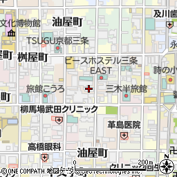 京都府京都市中京区朝倉町541周辺の地図