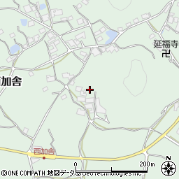 京都府亀岡市本梅町西加舎石敷周辺の地図
