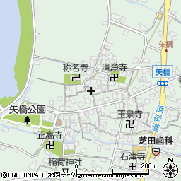 滋賀県草津市矢橋町1360周辺の地図