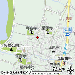 滋賀県草津市矢橋町1360周辺の地図