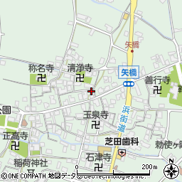 滋賀県草津市矢橋町1409周辺の地図