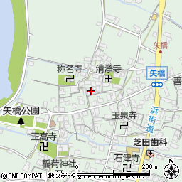 滋賀県草津市矢橋町1394周辺の地図