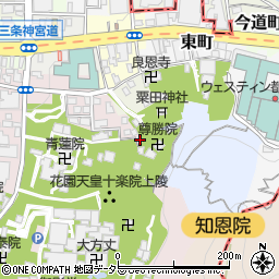 京都府京都市東山区粟田口三条坊町1-6周辺の地図
