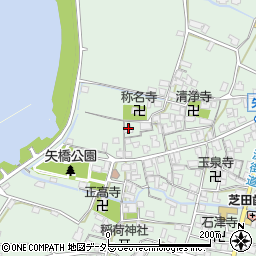 滋賀県草津市矢橋町1365周辺の地図