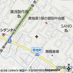 滋賀県草津市青地町618周辺の地図