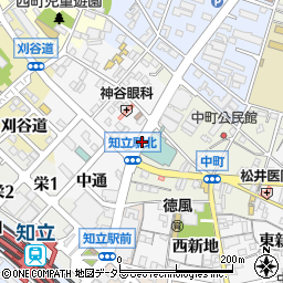 知立駅北周辺の地図