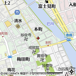 清水本町郵便局 ＡＴＭ周辺の地図