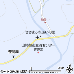 静岡県島田市川根町笹間上389周辺の地図