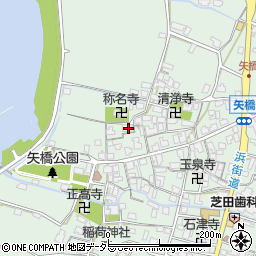 滋賀県草津市矢橋町1364周辺の地図