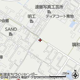 滋賀県草津市青地町374周辺の地図