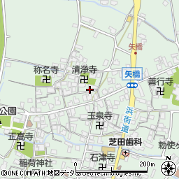 滋賀県草津市矢橋町1388周辺の地図