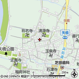 滋賀県草津市矢橋町1393周辺の地図