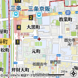 京都府京都市東山区若松町周辺の地図