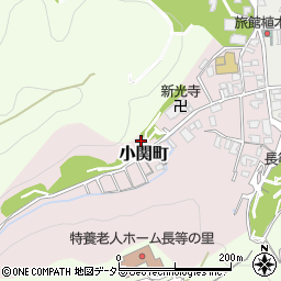 滋賀県大津市小関町6-27周辺の地図