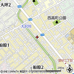 静岡県静岡市清水区西高町3-18周辺の地図