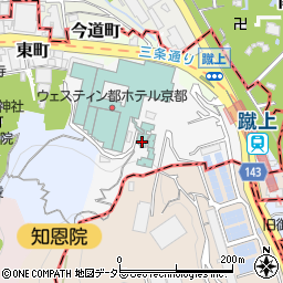 京都府京都市東山区粟田口華頂町1-1周辺の地図