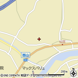 西山会館周辺の地図