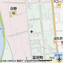 兵庫県西脇市富田町77周辺の地図